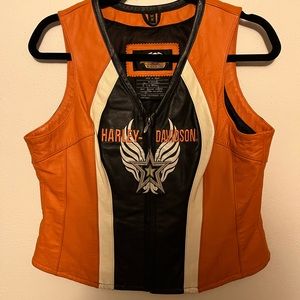Genuine Harley Davidson Leather Vest
